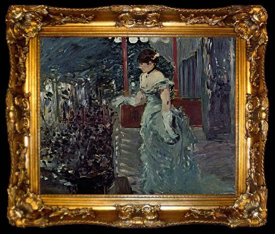 framed  Edouard Manet Cafe-Concert, ta009-2